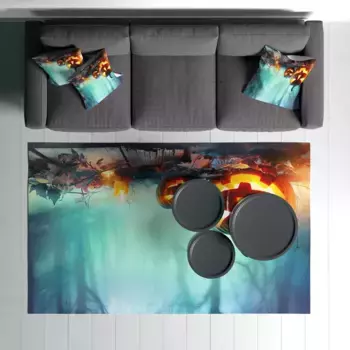 Ковер Conceptum Hypnose, синий