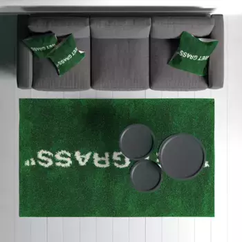 Ковер Conceptum Hypnose, зеленый