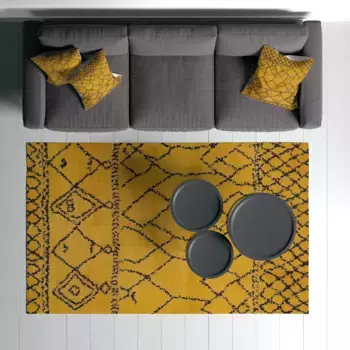 Ковер Conceptum Hypnose, желтый