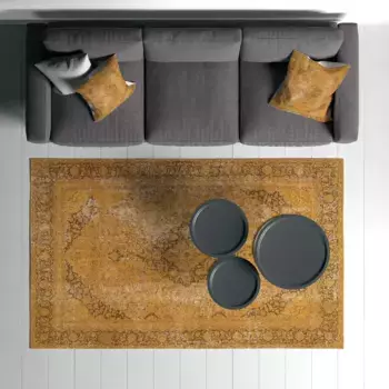 Ковер Conceptum Hypnose, желтый