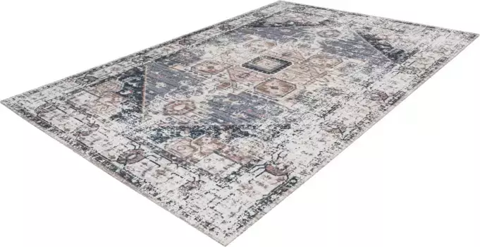 Ковер для дома "Aniela", прямоугольный, хлопковый ковер, гостиная Home affaire 120х170 см, коричневый/серый