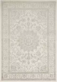 Ковер для дома "Бриар", прямоугольный, бархатный, восточный вид, имитация шелка, прочный, простой в уходе, связанный Home affaire 160х230 см, цвет creme