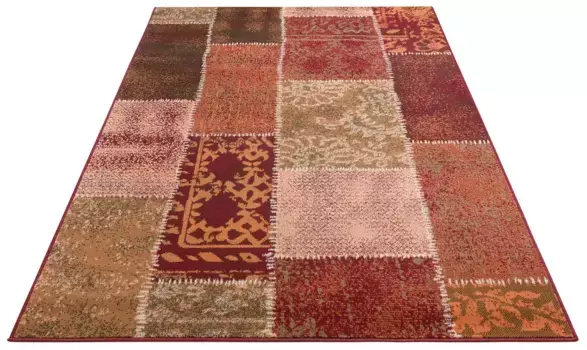 Ковер для дома "Гарри", прямоугольный, винтажный дизайн, короткий ворс Home affaire 120х170 см, цвет terra
