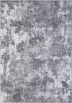 Ковер для дома "Mlenen", прямоугольный, с коротким ворсом, современный дизайн, можно стирать, подходит для использования внутри и снаружи помещений Home affaire 120х180 см, серый/светло-серый