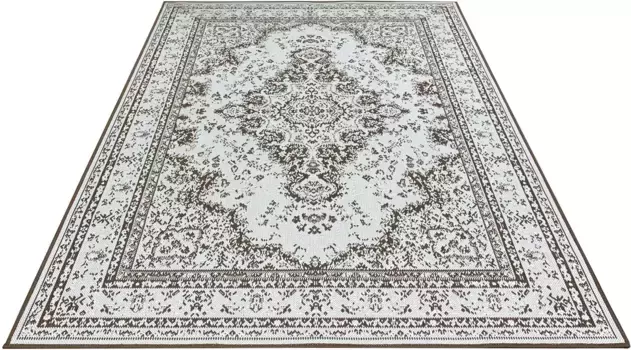 Ковер для дома "Oriental Outdoor", прямоугольный, подходит для внутреннего и наружного использования, имитация сизаля, двусторонний ковер, восточный дизайн Home affaire 120х160 см, бежевый