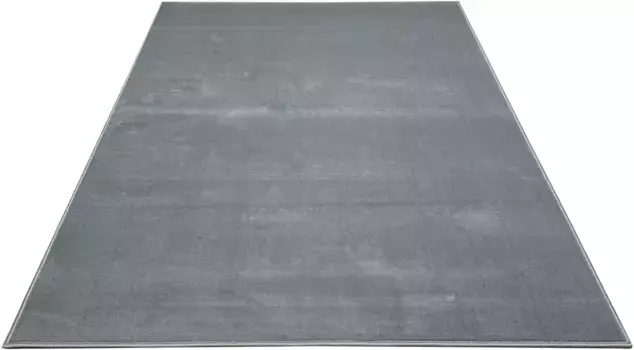 Ковер для дома "Oriental Uni", прямоугольный, с коротким ворсом, мягкий, простой в уходе, однотонный Home affaire 160х230 см, серый