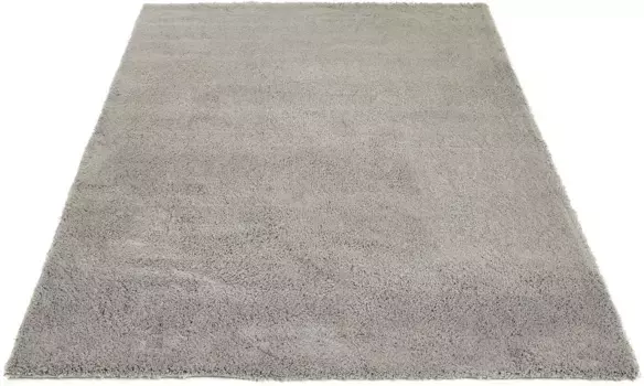 Ковер для дома "Сантос", прямоугольный, однотонный, очень мягкий ворс, теплый для ног Home affaire 160х230 см, серый