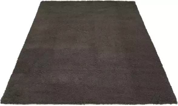 Ковер для дома "Сантос", прямоугольный, однотонный, очень мягкий ворс, теплый для ног Home affaire 130х190 см, цвет anthrazit