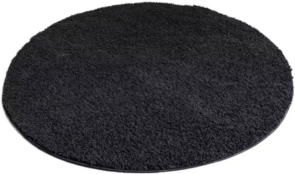 Ковер для дома "Shaggy 30", круглый, однотонный, особенно мягкий и приятный Home affaire 190 см, цвет anthrazit