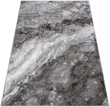 Ковер для дома "Sonnenhang", прямоугольный, с особо мягким ворсом, короткий ворс, современный мраморный узор Home affaire 280х380 см, серый