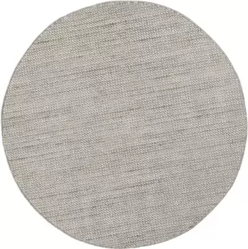 Ковер для дома "Vals", круглый, однотонный, крапчатый, имитация сизаля, также доступен в круглом исполнении Home affaire 120 см, бежевый/белый