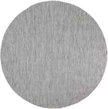 Ковер для дома "Венеция", круглый, высота 5 мм Home affaire 120 см, серый