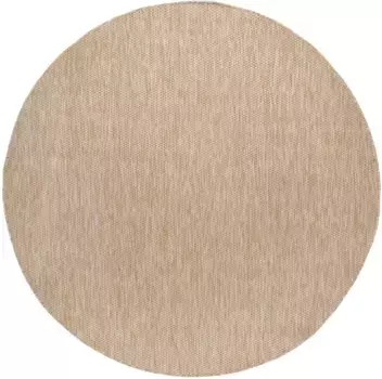 Ковер для дома "Венеция", круглый, высота 5 мм Home affaire 160 см, цвет natur