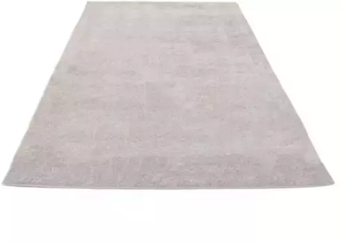 Ковер для дома ворсистый "Малин", прямоугольный, ворсистый, однотонный, однотонный, слегка блестящий, особенно мягкий Home affaire 240х320 см, цвет creme