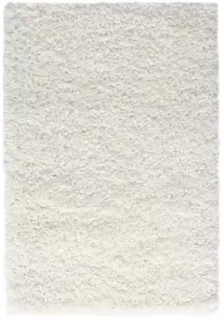 Ковер для моего дома "Банджи", круглый, однотонный, мягкий и пушистый, также доступен в прямоугольном исполнении My home 120 см, цвет creme