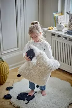 Ковер долли Bloomingville Mini, белый