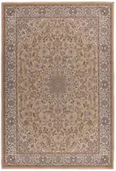 Ковер домашний шерстяной "Ориентал D1", прямоугольный, чистая шерсть, восточный стиль, гостиная Home affaire 50х80 см, серый