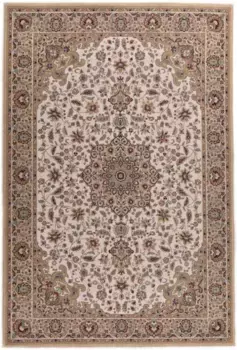 Ковер домашний шерстяной "Ориентал D1", прямоугольный, чистая шерсть, восточный стиль, гостиная Home affaire 50х80 см, бежевый