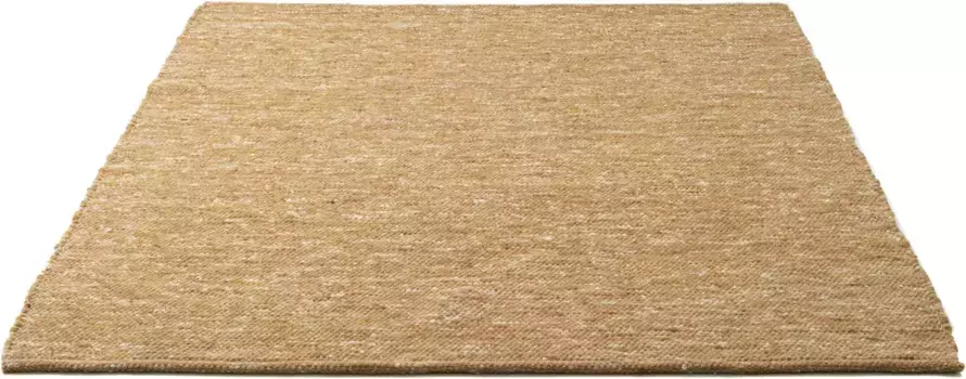 Ковер домашний шерстяной "Pirker", прямоугольный, двусторонний ковер, крапчатый, чистая шерсть, ручная работа, Сканди, гостиная Home affaire 40х60 см, цвет terracotta