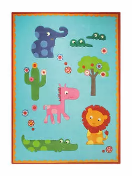 Ковер ESPRIT, бирюзовый