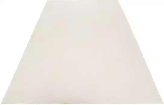 Ковер Esprit "Campus", прямоугольный, очень пушистый, плотный ворс, прочный, гостиная, спальня, однотонный 120х170 см, кремово-белый