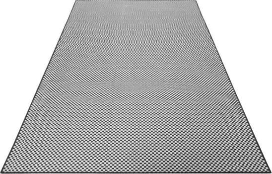 Ковер Esprit "Енот", прямоугольный, подходит для использования внутри и снаружи помещений 160х225 см, черно-белый