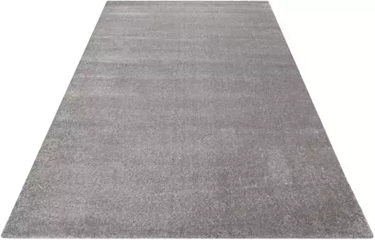 Ковер Esprit "Калифорния", прямоугольный, очень мягкий, плотный ворс, гостиная, спальня, столовая, однотонный 160х225 см, серый