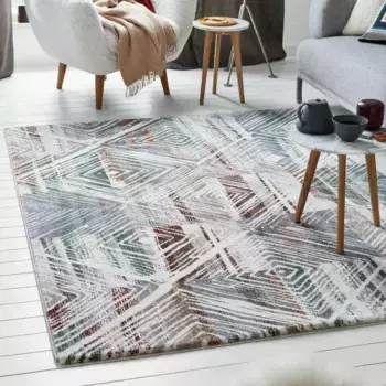 Ковер Esprit "Куба", прямоугольный 120х170 см, коричневый/зеленый