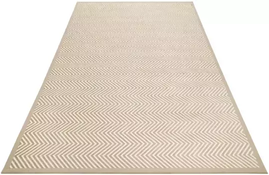 Ковер Esprit "Paulsen ESP-42078", прямоугольный двусторонний ковер в современном дизайне, гостиная 70х140 см, бежевый