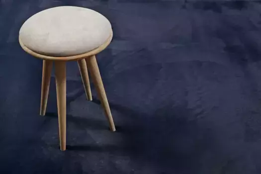 Ковер Esprit с высоким ворсом "Искусственный мех Алисы", прямоугольный, на ощупь мех кролика, особенно мягкий и плотный, для всех комнат 200х290 см, темно-синий