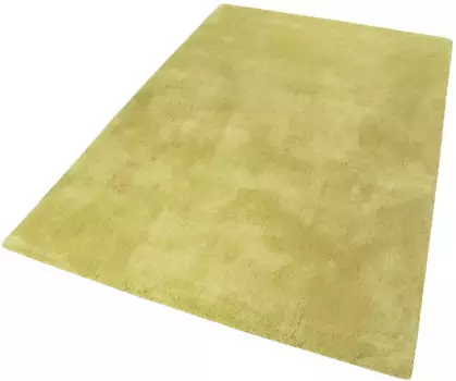 Ковер Esprit с высоким ворсом "Relaxx", прямоугольный, гостиная, очень большой выбор цветов, мягкий, плотный глубокий ворс 70х140 см, горчично-желтый/желтый