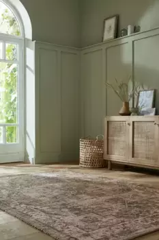 Ковер FLAIR RUGS "Selena Jute", прямоугольный, винтажный джут 160х230 см, зеленый