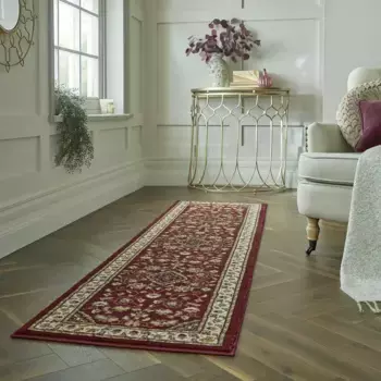 Ковер FLAIR RUGS "Шерборн", прямоугольный 60х230 см, красный