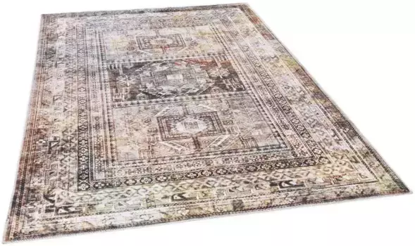 Ковер Gino Falcone "Adara GF 093", прямоугольный, плоского переплетения, восточный вид, винтажный дизайн, можно стирать 200х250 см, красный