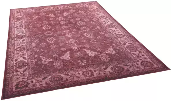 Ковер Gino Falcone "Adara GF 122", прямоугольный, плоского плетения, восточный вид, винтажный дизайн, можно стирать 40х60 см, красный