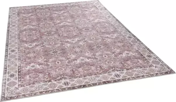 Ковер Gino Falcone "Cecilia 057", прямоугольный, плоского плетения, набивной, восточный вид 160х230 см, цвет rostrot