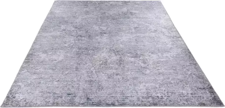 Ковер Gino Falcone "Cecilia 062", прямоугольный, плоского переплетения, с принтом, идеально подходит для гостиной и спальни 70х140 см, серый