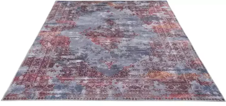 Ковер Gino Falcone "Cecilia 067", прямоугольный, плоского переплетения, принт, винтажный дизайн 90х160 см, цвет rostrot