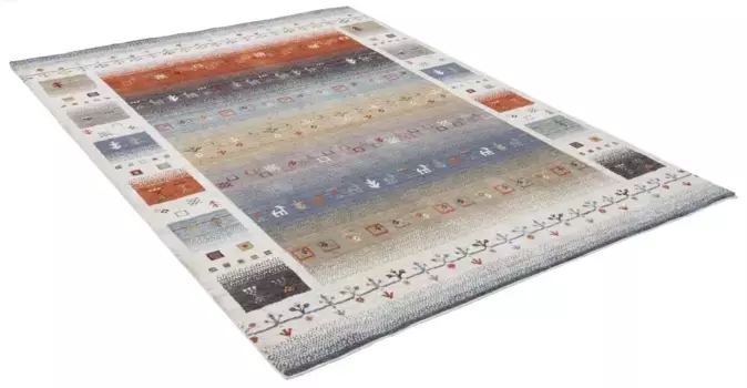 Ковер Gino Falcone "Francesco 24722", прямоугольный, особенно мягкий благодаря микрофибре, идеально подходит для гостиной и спальни 140х200 см, цвет creme