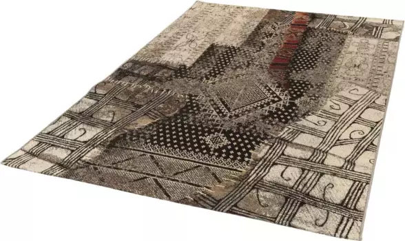 Ковер Gino Falcone "Outdoor-Africa 37", прямоугольный, плоского переплетения, подходит для внутреннего и наружного использования, гостиная 160х235 см, цвет bunt