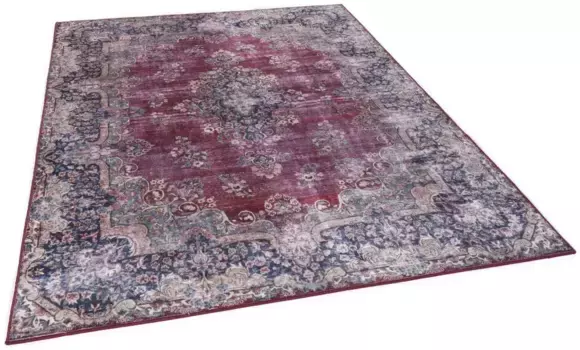 Ковер Gino Falcone "Rachele GF-089", прямоугольный, короткий ворс, восточный вид, винтажный дизайн 90х160 см, красный