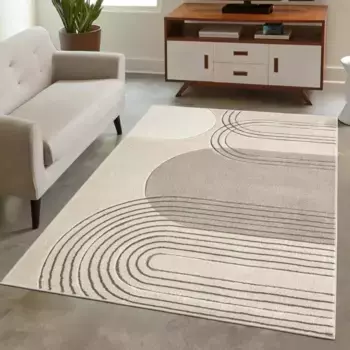 Ковер Городской ковер "BONITO7157", прямоугольный Carpet City 160х230 см, коричневый
