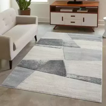 Ковер Городской ковер "BONITO9053", прямоугольный Carpet City 200х290 см, серый
