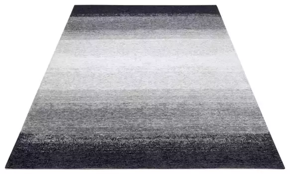 Ковер HANSE Home "Masal", прямоугольный, износостойкий, простой в уходе, прочный, противоскользящий, для гостиной 150х220 см, серо-черный
