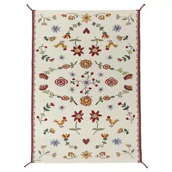 Ковер Ikea Nickgras Woven Handmade, 170х240 см, мультиколор