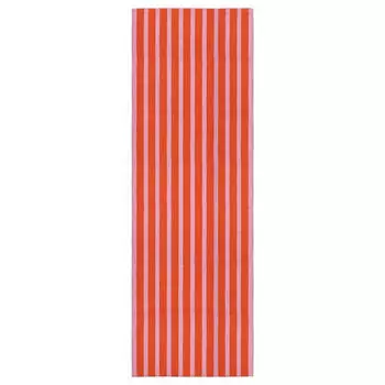 Ковер Ikea Vagskylt Woven, 80x250 см, розовый/оранжевый