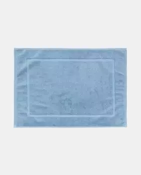 Ковер из чистого хлопка, голубой