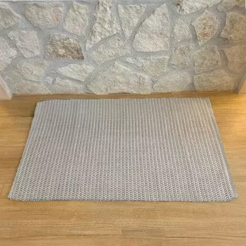 Ковер из хлопка и льна - Лойстава Lisola, экрю