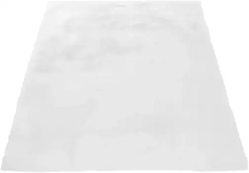 Ковер из меха Андас "Элвин", прямоугольный, ковер с имитацией меха кролика, искусственный мех Andas 80х150 см, белый