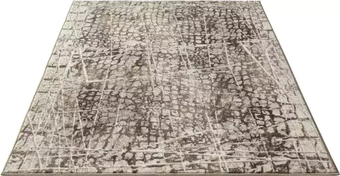 Ковер из мериноса "Elis Plus 6500", прямоугольный, износостойкий плоского переплетения, гостиная, прихожая, прихожая Merinos 120х170 см, бежевый